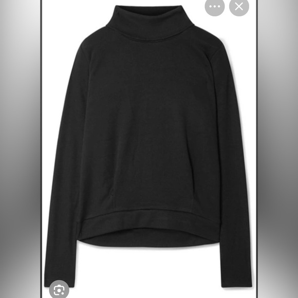 Alo Yoga Clarity Long Sleeve Mock Neck Top Black Size Small - Picture 2 of 7